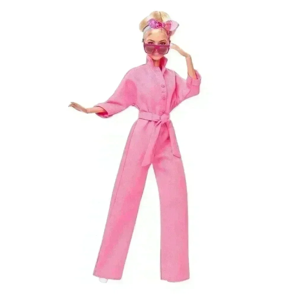 Barbie The Movie Collectible Doll Margot Robbie as Barbie in Pink Power Jumpsuit